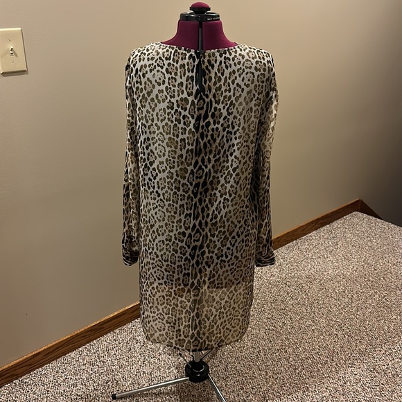 🐆Calvin Klein🐆 Leopard, long sleeve tunic - Picture 4 of 12